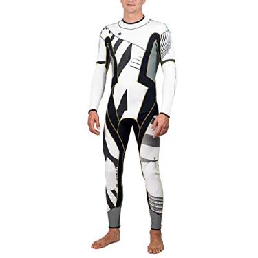 Imagem de Aqua Polo Roupa de mergulho Evo Full Surfing para homens | Neoprene CR super elástico de 3 mm | GBS (M Alto)