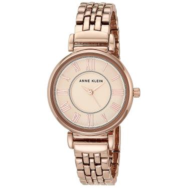 Imagem de Relógio feminino Anne Klein AK/2158RGRG, pulseira em tom de ouro rosa