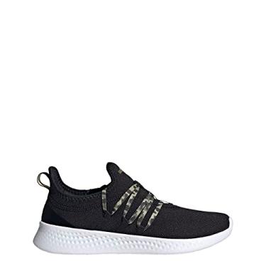 Imagem de adidas Tênis de corrida feminino Puremotion Adapt 2.0, Núcleo preto/dourado metálico, 37