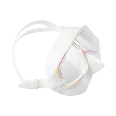 Imagem de YIJU Óculos de mergulho máscara de mergulho silicone à prova dwaterproof água óculos de natação máscara de snorkel para surf verão praia mergulho profundo , Claro