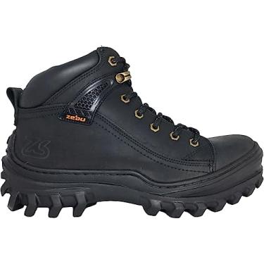 Imagem de Coturno Adventure Masculino em Couro Zebu 65030
