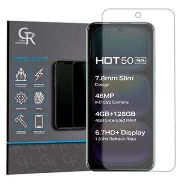 Imagem de Película Hidrogel HD Frontal Para Infinix Hot 50 - GR Global Revolutio