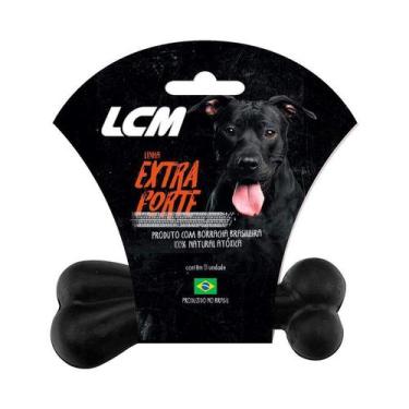 Imagem de Brinquedo Osso Borracha Extra Forte LCM para Cães