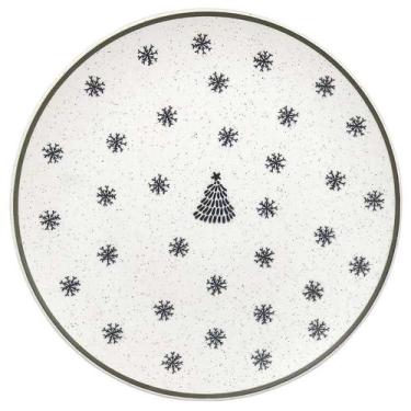 Imagem de Jogo de 6 Pratos Rasos 26 cm Oxford Vilarejo de Natal