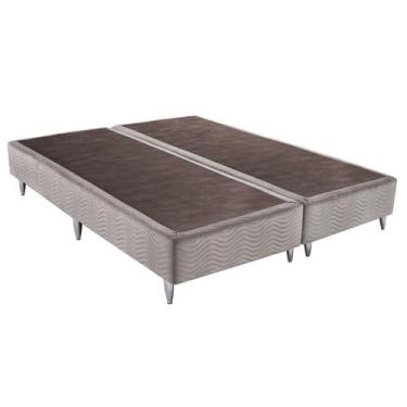 Imagem de Base Sommier Camurça Super King 193x203x23cm Ortobom