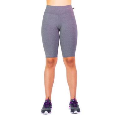 Imagem de Bermudas Fitness Suplex Feminina Cintura Alta Academia Pronta Entrega 