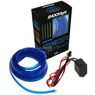 Imagem de Fita Neon 5 metros - Shocklight, Azul