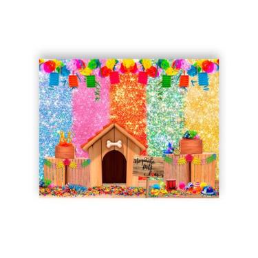 Imagem de Fundo Fotográfico 1,55 X 1,20 - Carnaval Efeitos Glitters Pet 025 - Vi