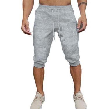 Imagem de Shorts Bermuda Masculina Saruel Skinny Lisa Jogger Verão - DIAMANTE VE