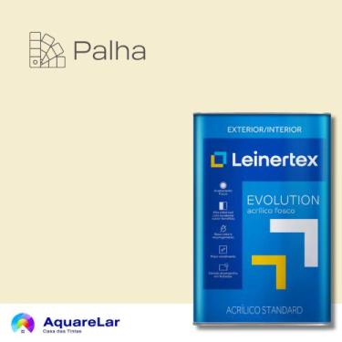 Imagem de Evolution Acrílico Leinertex Fosco 18L, PALHA