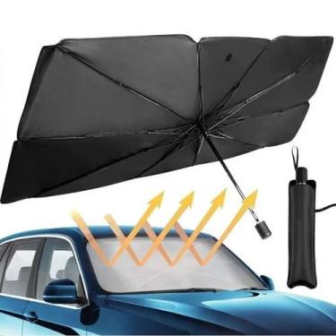 Imagem de Guarda Sol Parabrisa Carro Proteção Solar Uv Guarda Chuva - rpc