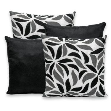 Imagem de Kit 4 Capas de Almofada com Zíper 40cmx40cm Gorgurinho - Dryka Enxovai