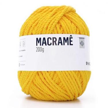 Imagem de Linha Macramê 200g - Pingouin, 7222 SOL DO MEIO DIA