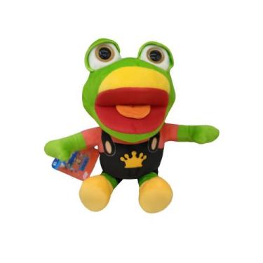 Imagem de Pelúcia Fantoche Sapo Jorge Luccas Neto NovaBrink - Novabrink Industri