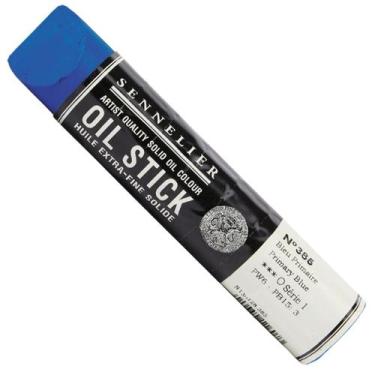 Imagem de Bastão Tinta Óleo Sennelier Extra Fine 96ml 385 Primary Blue, Extra Fi