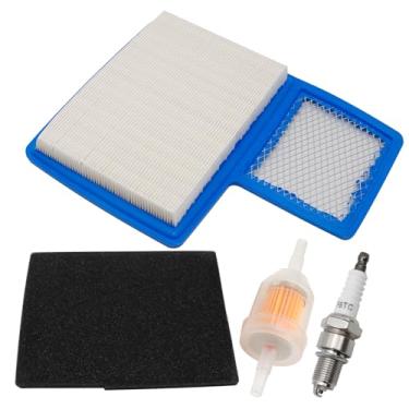 Imagem de Substituição do filtro de ar JN6-E4450-01 JN6-E445E-00 para carrinho de golfe Yamaha G16 G20 G21 G22 G29 4 ciclos 301cc 357cc motor com filtro de combustível vela de ignição