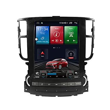 Imagem de Tela sensível ao toque de 10,4 polegadas Android 12 WiFi com rádio CarPlay estéreo DVD Player Navegação GPS para Acura TL 2003-2008
