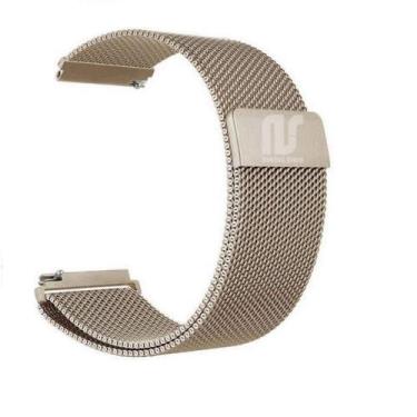 Imagem de Pulseiras premium Nsmart em aço inoxidável  Compatíveis com  Amazfit  