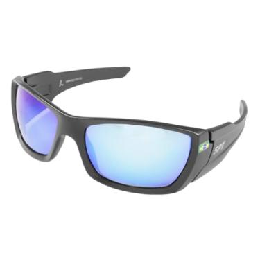 Imagem de Modelo SPY 59 - Trucker Preto - Lentes: Azul