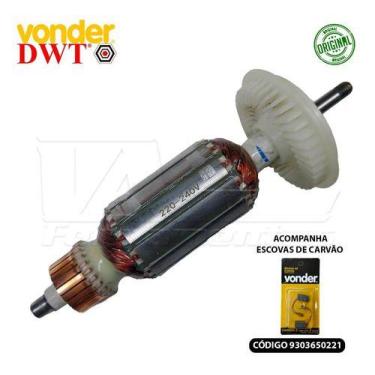 Imagem de Rotor Induzido  P/ Esmerilhadeira Vonder Eav650/Ead650 220v