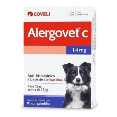 Imagem de Alergovet c 1.4mg c10 cp - COVELI