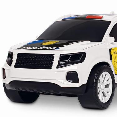 Imagem de Carrinho De Policia Picape De Resgate Brinquedo Caminhonete Grande - S