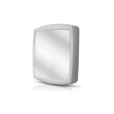 Imagem de Armario Banheiro Com Espelho Grande Branco Metasul