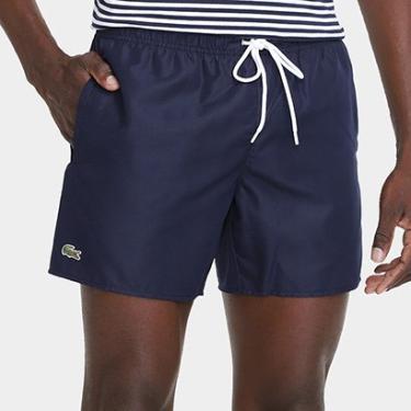 Imagem de Short de Banho Lacoste Com Forro Masculino-Masculino