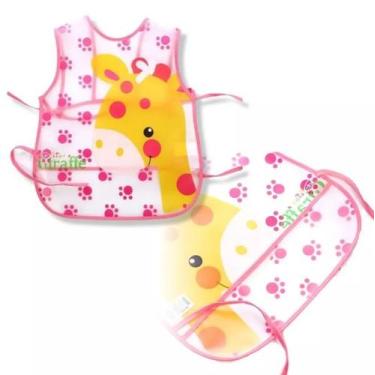 Imagem de Avental de Pintura Material Escolar Avental Escola Aula de Artes Menin