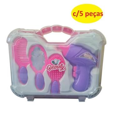 Imagem de Brinquedo Kit De Beleza Maleta Com 4 Peças Infantil Menina - Lynx