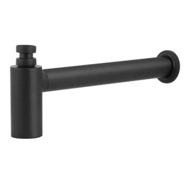 Imagem de Sifao fit p/ lavatorio 1x1.1/2ts30 black matte - Esteves