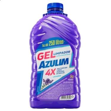Imagem de Desinfetante Concentrado Gel Azulim 5l Rende Até 250l Top