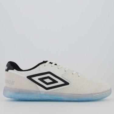 Imagem de Chuteira Umbro Pro Challenge Futsal Branca e Azul