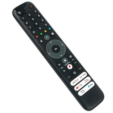 Imagem de RC833 GUB2 Controle remoto de substituição de pesquisa por voz compatível com TCL 43/50/55/65/75/85 polegadas C645K Series Smart 4K UHD Ultra HD HDR QLED Android TV 43C645K 50C645K 55C645K 65C645K