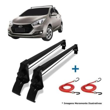 Imagem de Rack Teto + 2 Elasticos Hb20 2012 A 2019 Hatch E Sedan - Vhip