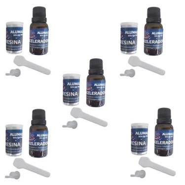 Imagem de Kit 5 Solda Fria Para Evaporadora de Alumínio - Alumax-C - BRASWELD