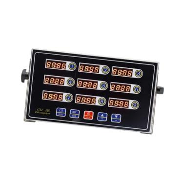 Imagem de IEUDNS Timer de cozinha digital 9 Cálculo de canais Cálculo para residências comerciais para frituras comerciais Timer de culinária para restaurante de