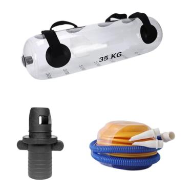 Imagem de kowaku Pesos da água Bolsa Treinamento de força Treinamento Recarregável Saco de areia de fitness para exercícios de corpo inteiro Mulheres levantamento de