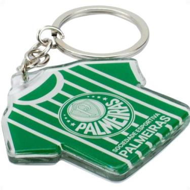 Imagem de Chaveiro Palmeiras Camisa Futebol 5cm Acrilico REF JY1006Z3 - MILENO