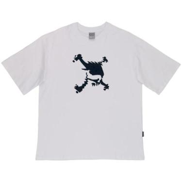Imagem de Camiseta Oakley Heritage Skull Logo Original, White, G