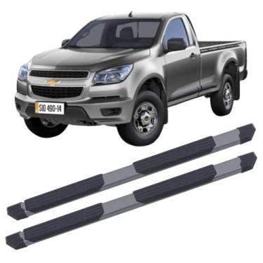 Imagem de Estribo S 10 CD 2012 a 2024 Tubular Extreme Cinza - C&K