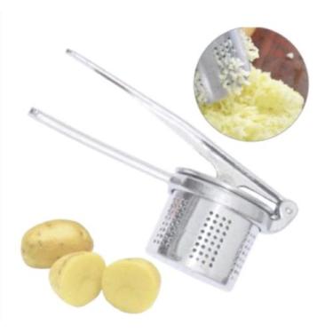 Imagem de Espremedor amassador de batata em aço inox durável - Filó Modas