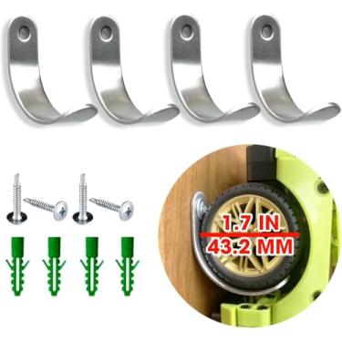 Imagem de Suporte de parede de metal para suporte de carro Lego – Diâmetro da roda 43,2 mm compatível com carros Lego Technic, McLaren F1, Speed Champions Lamborghini, display Speed Champions para montagem de