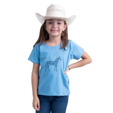 Imagem de CAMISETA FEMININA JUVENIL TEXAS FARM - CTF017 - AZUL MAYA-Masculino