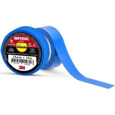Imagem de Fita 3M Isolante 18MMX10M Imperial Azul
