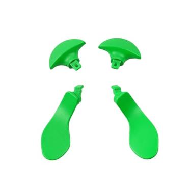 Imagem de 4 Pcs Edge Controller Paddles for PS5 DualSense Edge Controller Paddles for PS5 Edge, Metal Back Button for PS5 Edge Controller (Green)