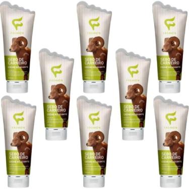 Imagem de Creme Relaxante Fashion Sebo de Carneiro Bisnaga 200ml Kit 8 Unidades
