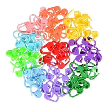 Imagem de Kit Com 300 Marcador De Ponto Cadeado Colorido Tricô Crochê Alfinete Amigurumi – Newz Oferecem Precisão, Facilidade E Uma Organização Extra Para Os Seus Projetos De Tricô, Crochê E Amigurumi