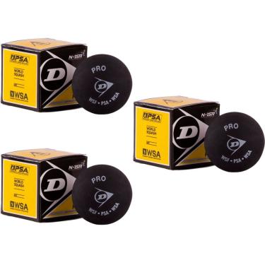 Imagem de Bola de Squash Dunlop Revelation Pro xx - Pack c/ 3 Un