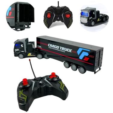 Imagem de Carrinho de Controle Remoto Recarregavél Caminhão Truck Emoção e Aventura Muita Diversão para as Crianças com Esse Brinquedo Infantil